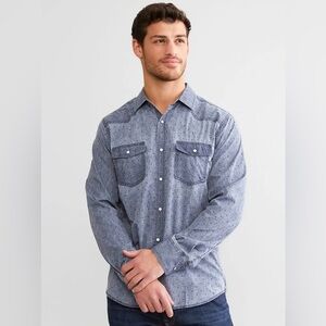 Flag and anthem cotton men’s shirt